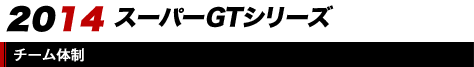 2012スーパーGTシリーズ／チーム体制